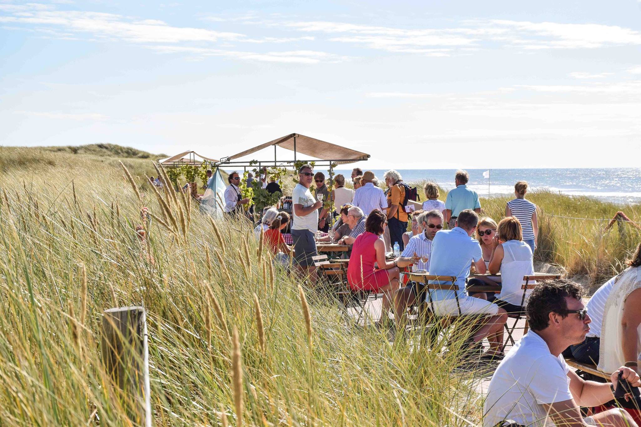 Wijn aan zee (Wein am Meer)